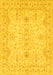 Oriental Yellow Traditional Rug, abs3862yw