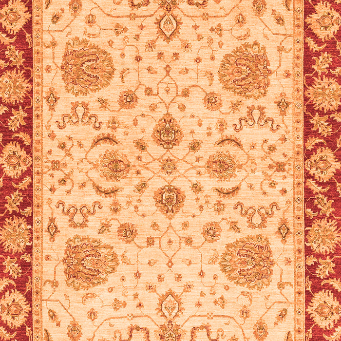 Oriental Orange Traditional Rug, abs3863org
