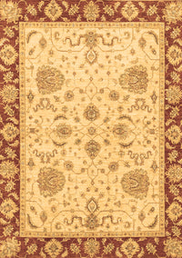 Oriental Brown Traditional Rug, abs3863brn