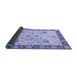 Sideview of Oriental Blue Traditional Rug, abs3863blu