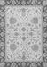 Machine Washable Oriental Gray Traditional Rug, wshabs3863gry