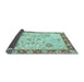 Sideview of Oriental Light Blue Traditional Rug, abs3863lblu