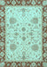 Oriental Light Blue Traditional Rug, abs3863lblu