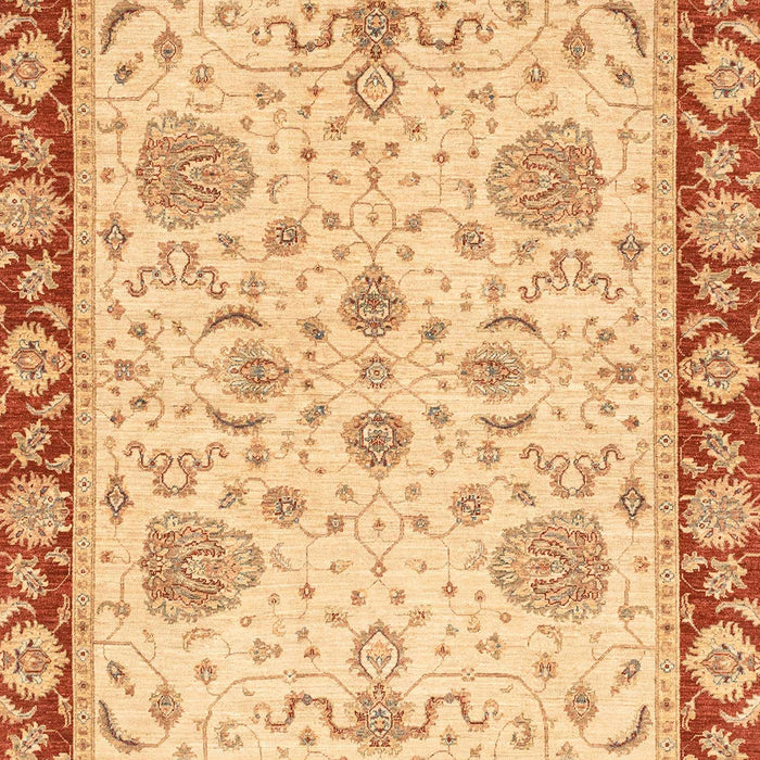 Machine Washable Abstract Chrome Gold Yellow Rug, wshabs3863