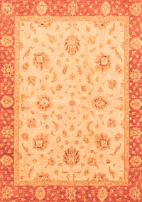 Oriental Orange Traditional Rug, abs3864org