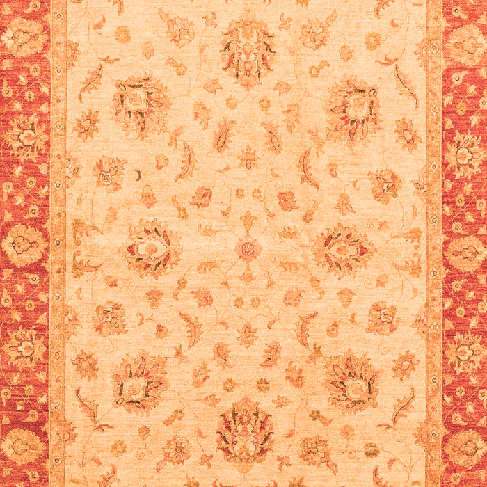 Oriental Orange Traditional Rug, abs3864org