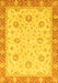 Oriental Yellow Traditional Rug, abs3864yw