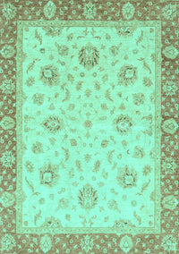 Oriental Turquoise Traditional Rug, abs3864turq