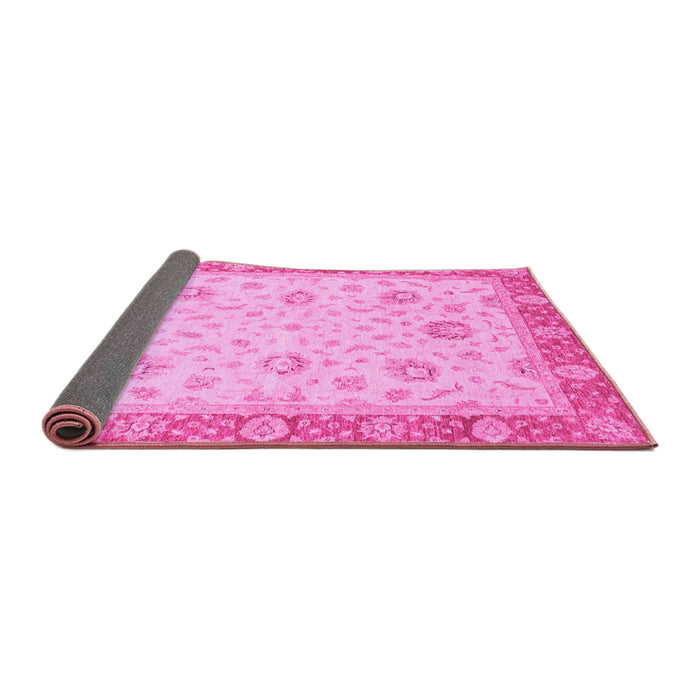 Sideview of Oriental Pink Traditional Rug, abs3864pnk