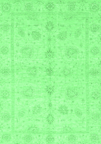 Oriental Emerald Green Traditional Rug, abs3865emgrn