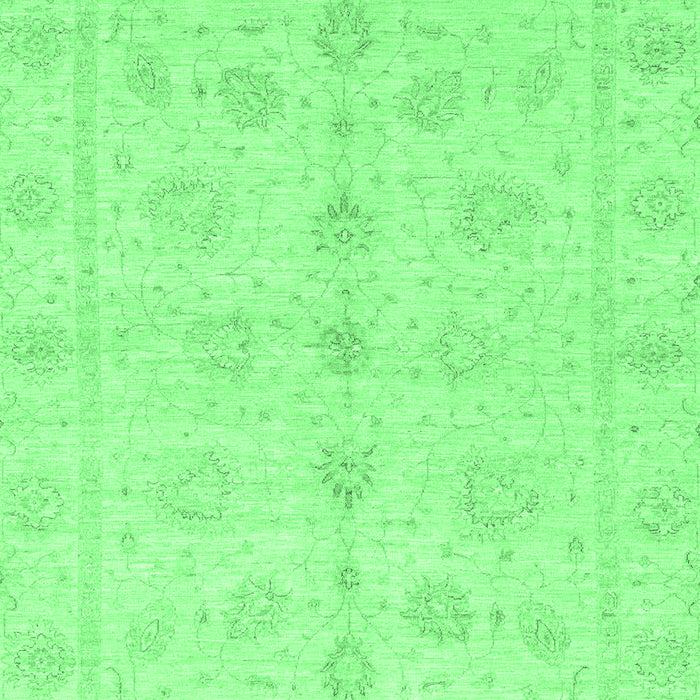 Oriental Emerald Green Traditional Rug, abs3865emgrn