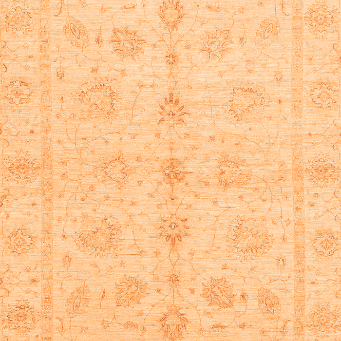 Oriental Orange Traditional Rug, abs3865org