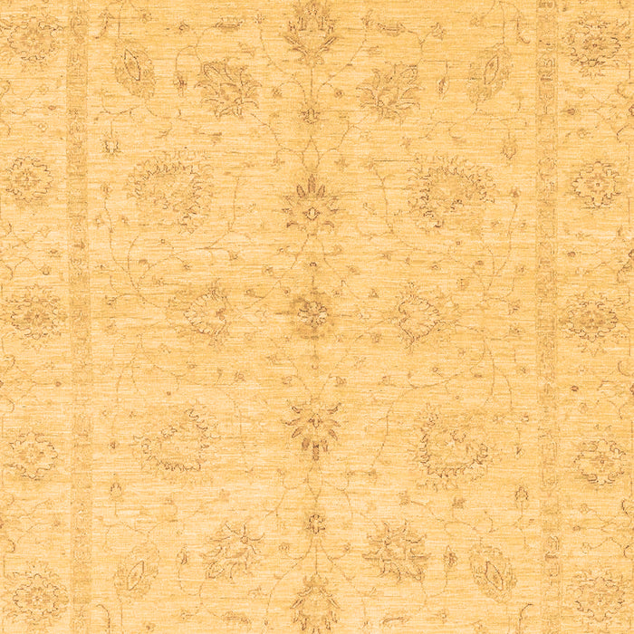 Machine Washable Oriental Brown Traditional Rug, wshabs3865brn