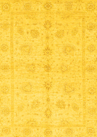 Oriental Yellow Traditional Rug, abs3865yw