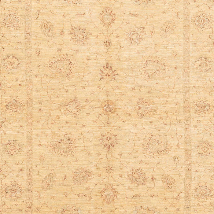 Abstract Mustard Yellow Oriental Rug, abs3865