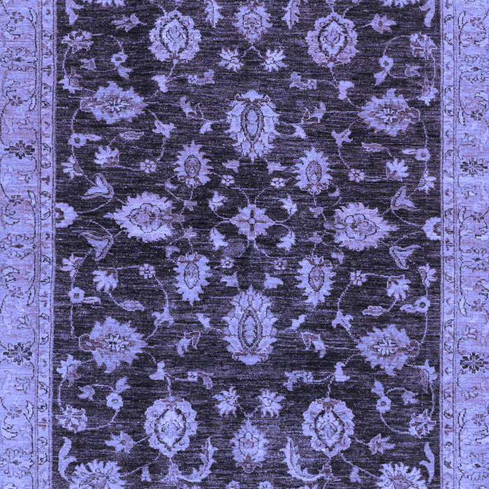 Machine Washable Oriental Blue Traditional Rug, wshabs3866blu