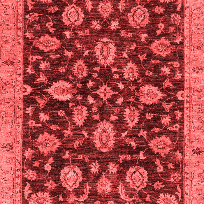 Machine Washable Oriental Red Traditional Rug, wshabs3866red