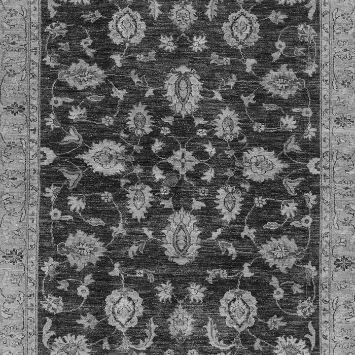 Machine Washable Oriental Gray Traditional Rug, wshabs3866gry