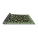 Sideview of Oriental Light Blue Traditional Rug, abs3866lblu