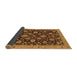 Sideview of Oriental Brown Traditional Rug, abs3866brn