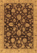 Oriental Brown Traditional Rug, abs3866brn