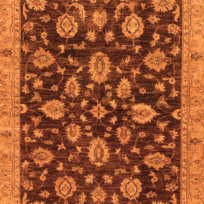 Oriental Orange Traditional Rug, abs3866org