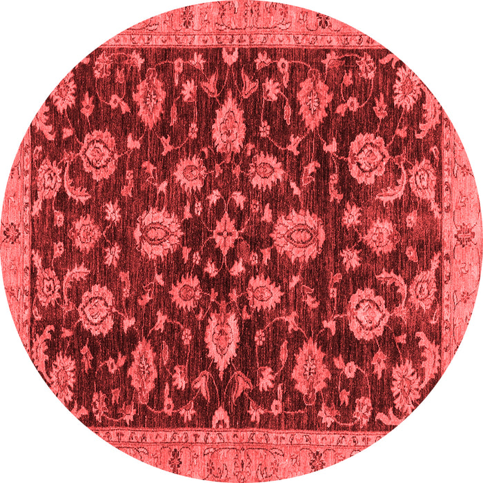 Machine Washable Oriental Red Traditional Rug, wshabs3866red