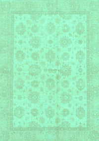 Oriental Turquoise Traditional Rug, abs3867turq