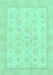 Oriental Turquoise Traditional Rug, abs3867turq