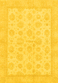 Oriental Yellow Traditional Rug, abs3867yw