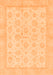 Oriental Orange Traditional Rug, abs3867org