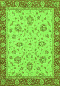 Oriental Green Traditional Rug, abs3868grn