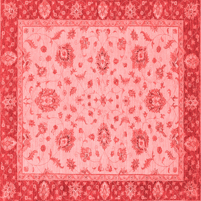 Machine Washable Oriental Red Traditional Rug, wshabs3868red