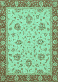 Oriental Turquoise Traditional Rug, abs3868turq