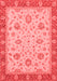 Oriental Red Traditional Area Rugs