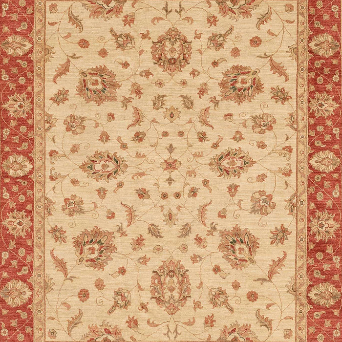 Abstract Orange Red Oriental Rug, abs3868