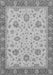 Machine Washable Oriental Gray Traditional Rug, wshabs3868gry