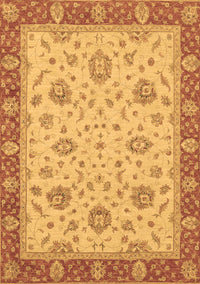 Oriental Brown Traditional Rug, abs3868brn