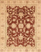 Abstract Red Oriental Rug, abs3869