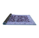 Sideview of Oriental Blue Traditional Rug, abs3869blu