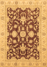 Oriental Brown Traditional Rug, abs3869brn