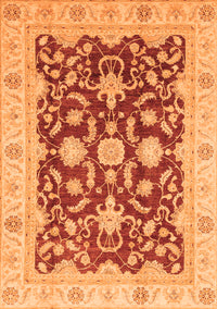 Oriental Orange Traditional Rug, abs3869org