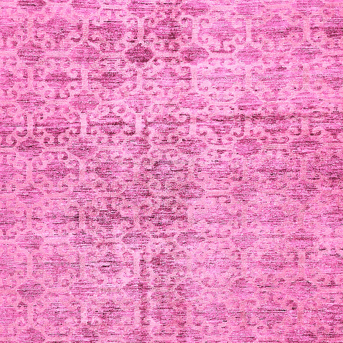 Machine Washable Abstract Pink Modern Rug, wshabs386pnk