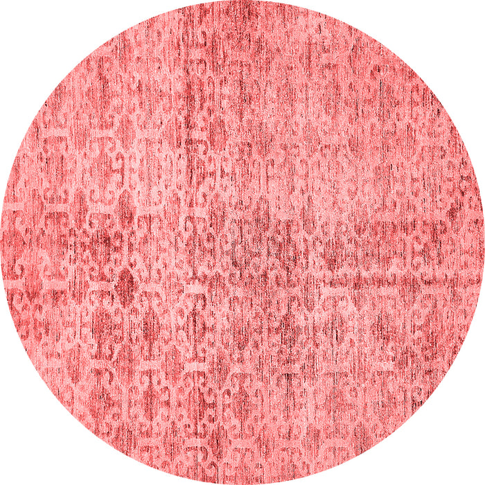 Abstract Red Modern Rug, abs386red