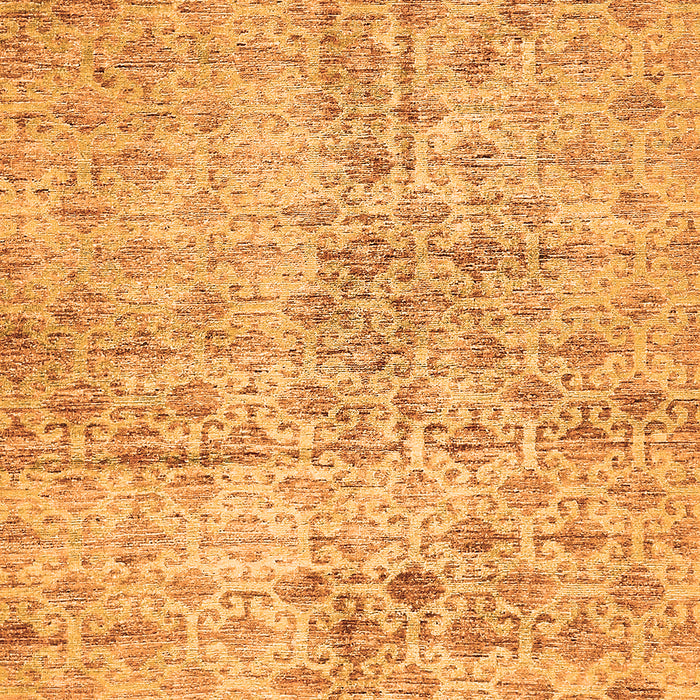 Machine Washable Abstract Orange Modern Area Rugs, wshabs386org