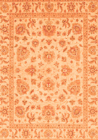 Abstract Orange Modern Rug, abs3870org