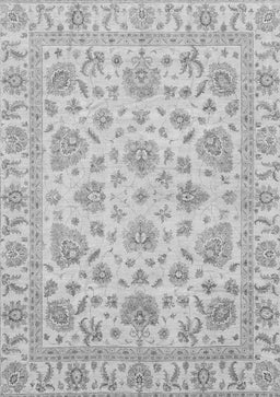 Abstract Gray Modern Rug, abs3870gry
