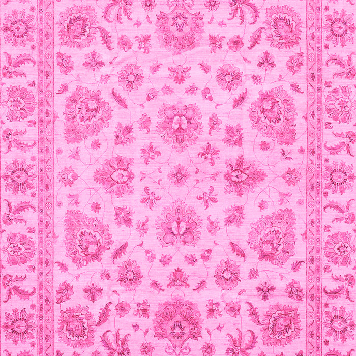Machine Washable Abstract Pink Modern Rug, wshabs3870pnk