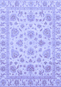 Abstract Blue Modern Rug, abs3870blu
