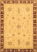 Machine Washable Oriental Brown Traditional Rug, wshabs3871brn